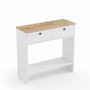 Hanah Home Aparador Modera Roble Zafiro y Blanco